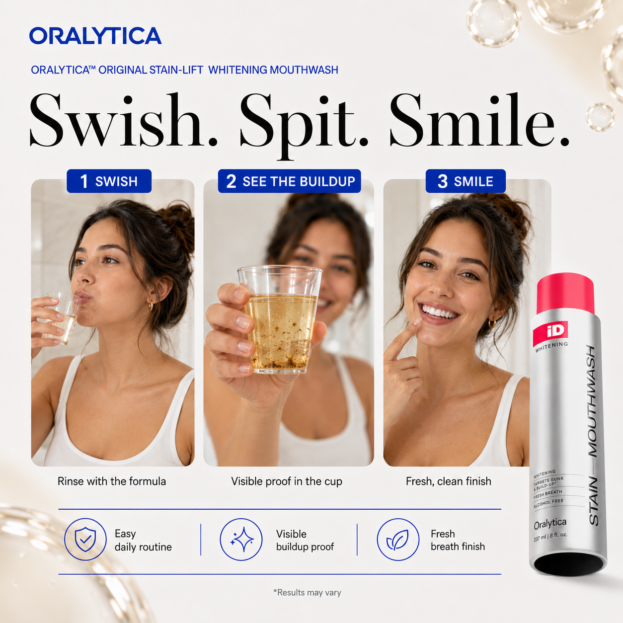 Oralytica™ Original Stain-Lift Whitening Mouthwash
