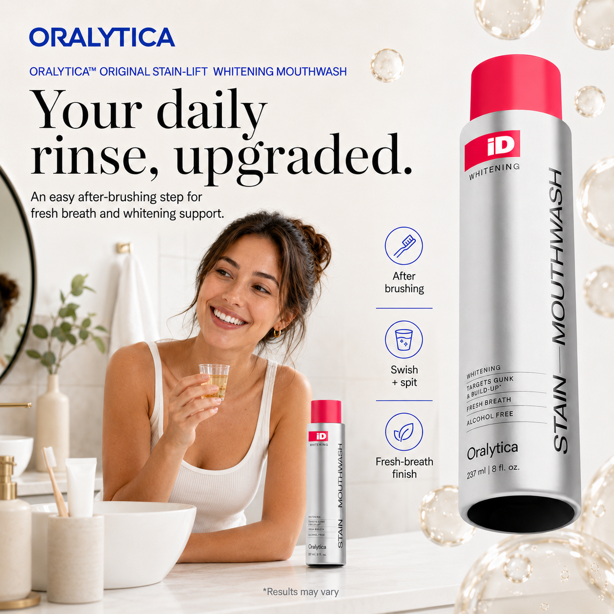 Oralytica™ Original Stain-Lift Whitening Mouthwash